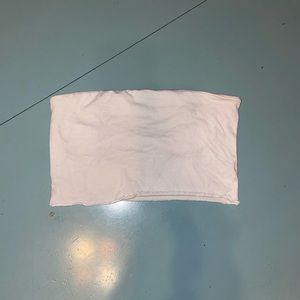 pacsun cut off tube top with built in cami bra size medium
